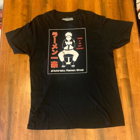 Ripple Junction Other - Naruto Shippuden Ripple Junction Tee Large Black white Red Graphic Short sleeve